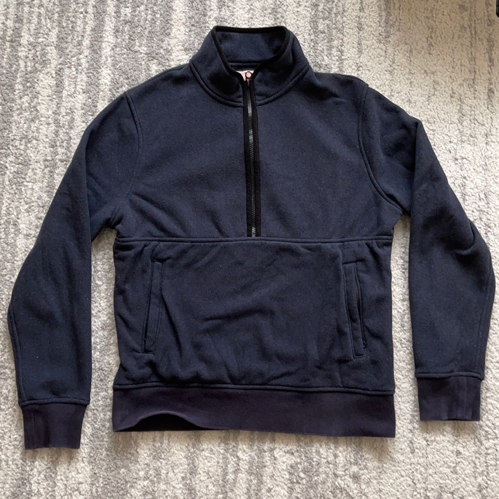 J.Crew Fleece Half-Zip Sweater